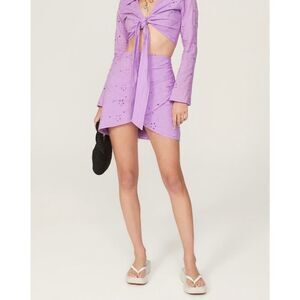 ASHLEY PARK x RTR
Purple Eyelet Mini Skirt 💖